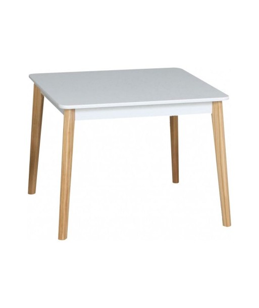 Table Enfant Carré En Bois Sweet Blanc les ligaments