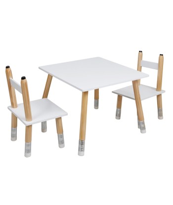 Ensemble Table Enfant Et 2 Chaises Crayon l'achat 