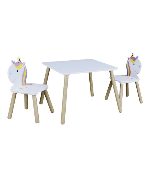 Ensemble Table Enfant Et 2 Chaises Licorne Lily livraison et retour toujours gratuits