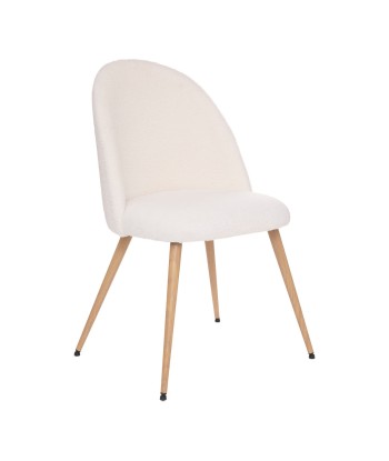 Chaise De Table Bouclette Blanc chez Cornerstreet bien 