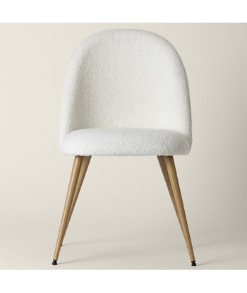 Chaise De Table Bouclette Blanc chez Cornerstreet bien 