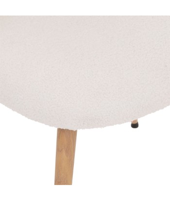 Chaise De Table Bouclette Blanc chez Cornerstreet bien 