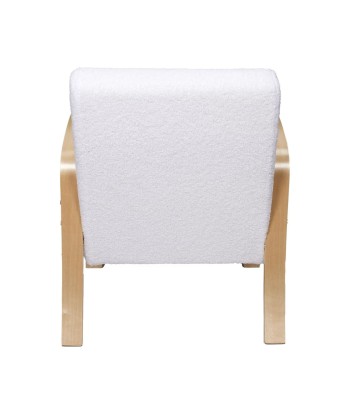 Fauteuil Bouclette Hella Blanc 50-70% off 