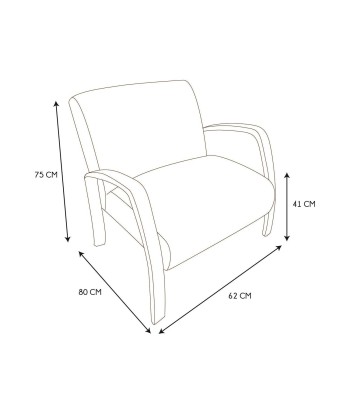 Fauteuil Bouclette Hella Blanc 50-70% off 