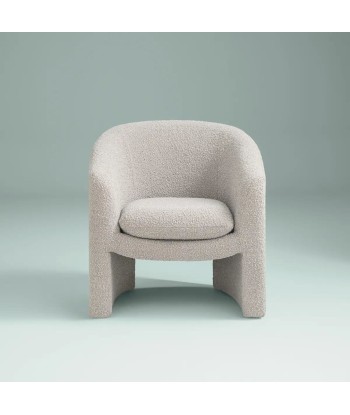 Fauteuil Kunjo Bouclette Blanc commande en ligne