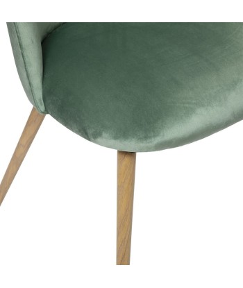 Chaise De Table En Velours Vert Céladon Toutes les collections ici