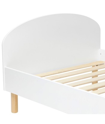 Lit Enfant Simple Sweetie 90x190 Blanc solde