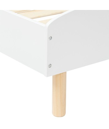 Lit Enfant Simple Sweetie 90x190 Blanc solde