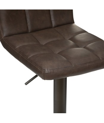 Chaise De Bar Haute Delek Marron les ctes