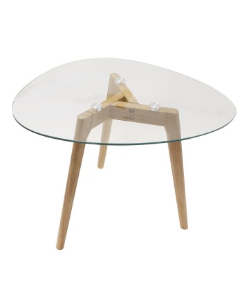 Lot De 2 Tables Gigognes Galet En Verre Trempé Profitez des Offres !