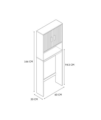 Meuble WC En Bois Klaus Marron JUSQU'A -70%! 