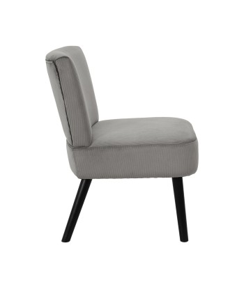 Fauteuil Crapaud En Velours Giulia Gris Comparez et commandez 