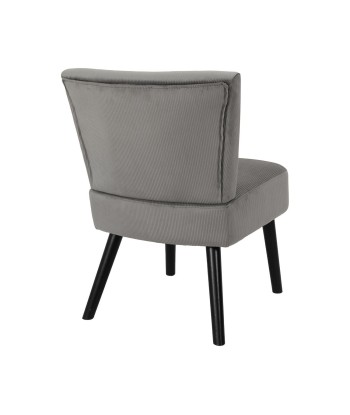 Fauteuil Crapaud En Velours Giulia Gris Comparez et commandez 