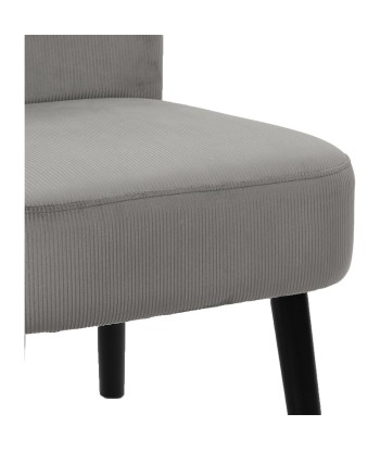 Fauteuil Crapaud En Velours Giulia Gris Comparez et commandez 