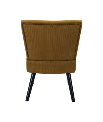 Fauteuil Crapaud En Velours Giulia Jaune de France