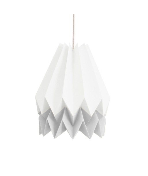 Suspension origami, blanc et gris clair votre restaurant rapide dans 