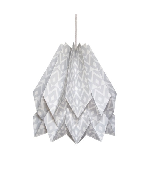 Suspension origami, Tupi gris clair pas chere