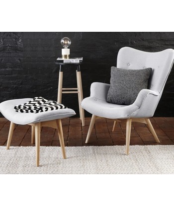 Fauteuil gris clair, Hübsch Vous souhaitez 