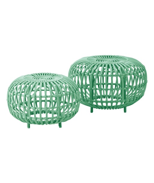 Pouf Ottoman vert d'eau, Sika Design online