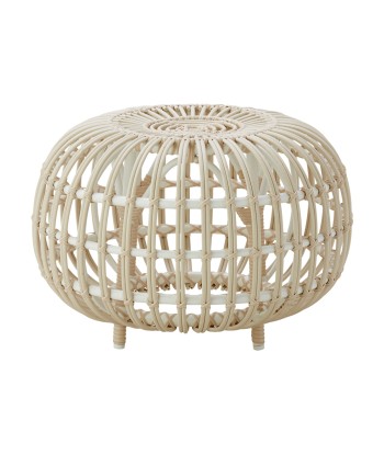 Pouf Ottoman blanc, Sika Design ou a consommer sur place