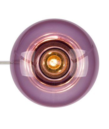 Lampe à poser en verre violet, Picia Amélioration de cerveau avec