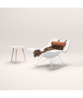 Fauteuil à bascule design Stingray blanc, Fredericia destockage