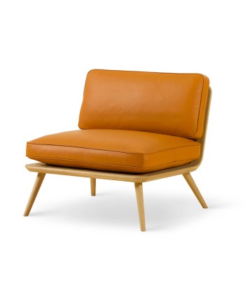 Fauteuil design Spine en cuir camel, Fredericia offre 