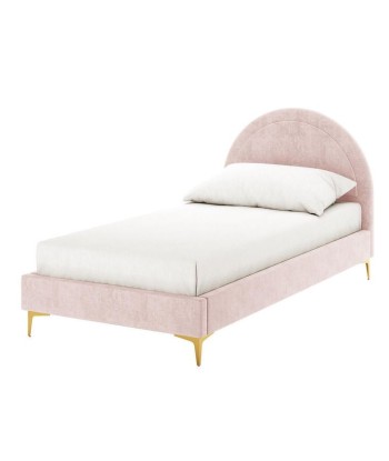 Lit Simple Boudoir Rose pas cher