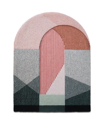 Tapis graphique aux tons pastel, Portego destockage