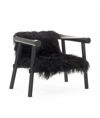 Fauteuil design Altay noir, Coédition Par le système avancé 