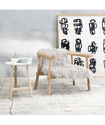 Fauteuil design Altay noir, Coédition Par le système avancé 