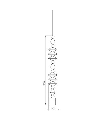 Suspension design bois, Art de technologie