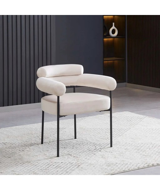 Chaise Bulle Noir velours beige JUSQU'A -70%! 