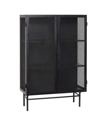 Vitrine métal noir L 100 cm, Hübsch Voir les baskets