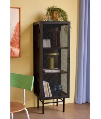 Vitrine métal noir L 50 cm, Hübsch en ligne des produits 