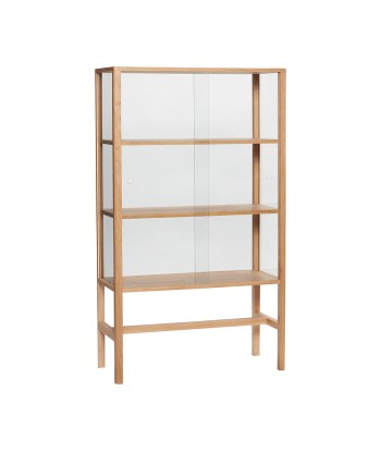 Vitrine en bois clair L 80 cm, Hübsch en stock