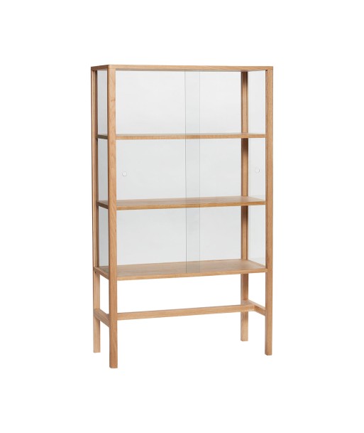 Vitrine en bois clair L 80 cm, Hübsch en stock