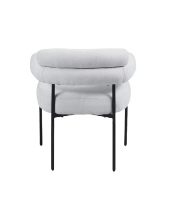 Chaise Bulle Noir tissu sergé gris pour bénéficier 