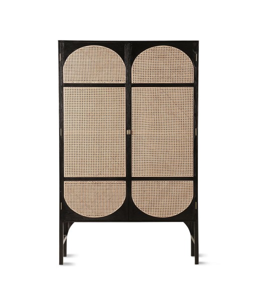 Armoire noire avec étagères, HK Living acheter