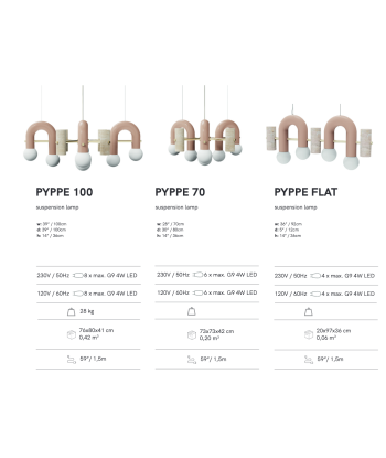 Suspension Pyppe Single I, Utu Lamp de la marque