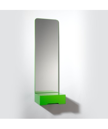 Miroir à tiroir, largueur 35 cm Pour