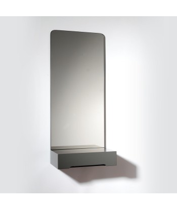 Miroir à tiroir, largueur 35 cm Pour