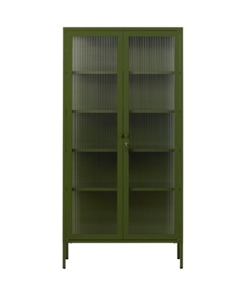 Vitrine métal H 170 cm olive, Mustard Made 2023