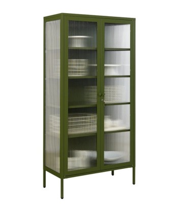 Vitrine métal H 170 cm olive, Mustard Made 2023