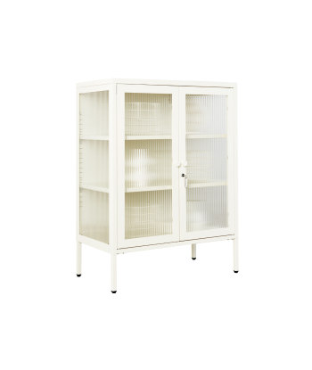 Vitrine métal H 100 cm blanc, Mustard Made Les êtres humains sont 