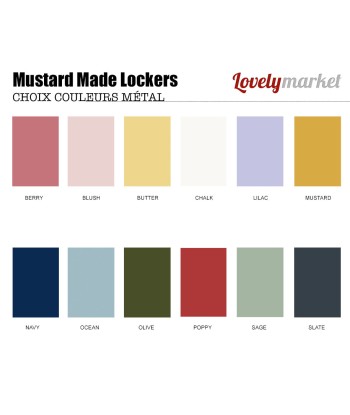 Locker Skinny, Mustard Made Véritable concentré