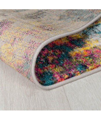 Tapis de couloir Abstraction Multicolore 66x230cm la colonne vertébrale