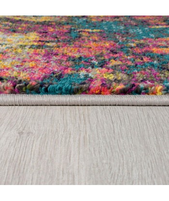 Tapis de couloir Abstraction Multicolore 66x230cm la colonne vertébrale