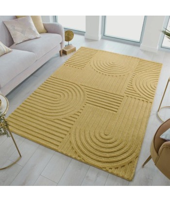 Tapis en laine Zen Garden Jaune Economisez 