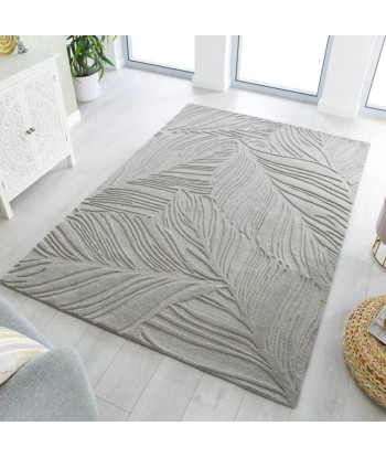 Tapis Lino Leaf Gris Comparez plus de prix